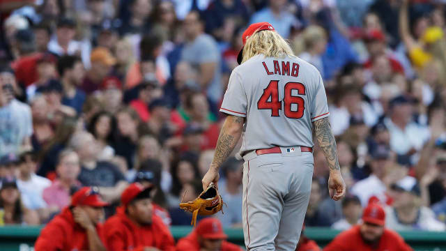Angels place John Lamb on disabled list