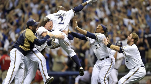 Brewers legend Nyjer Morgan before first pitch talks Plushdamentals