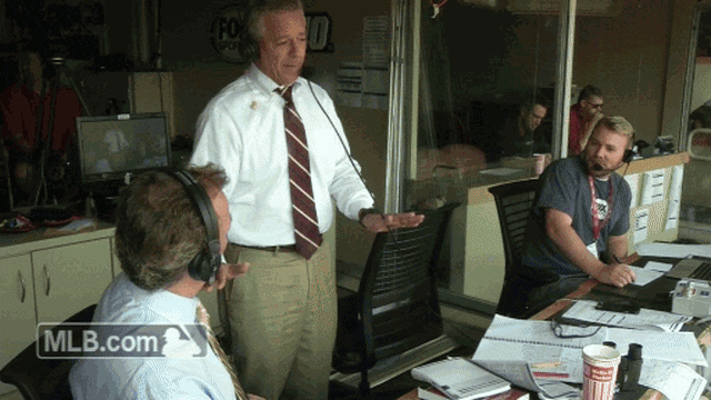 Bird takes over Reds broadcast booth