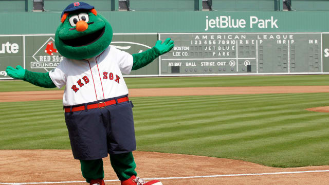 MLB Baseball - Wally The Green Monster Boston Red Sox Mascot #07