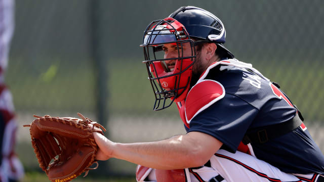 he Inspirational and Iconic Tyler Flowers Gray Jersey A Tribute to the Atlanta  Braves Star Catcher