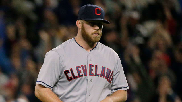 Andrew Miller (ALCS MVP) Game-Worn Jersey ALCS Game 5 at Toronto