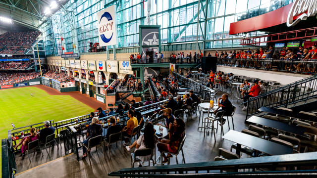 The Astros are selling 1,500 stadium seats