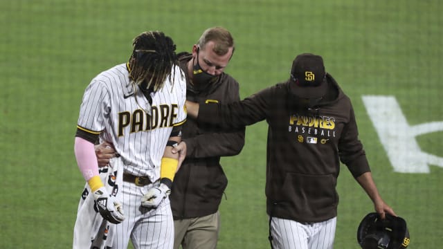 Fernando Tatis Jr Injured On Strikeout