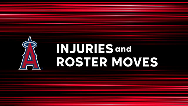 Angels injuries and roster moves 