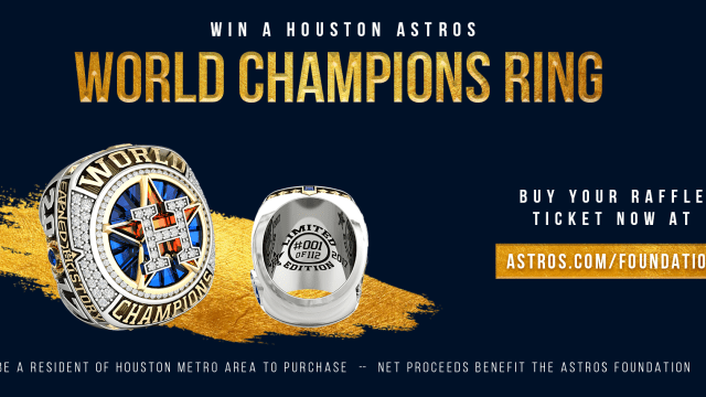 Astros Triple-A club pulls 2017 championship ring promotion