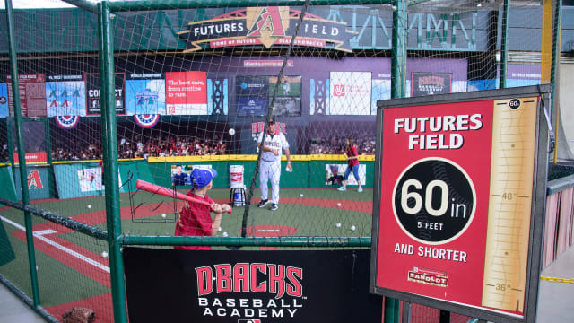 Arizona Diamondbacks on X: Coming to the ballpark and hoping to track down  @DbacksBaxter? Make your way to the Phoenix Children's Hospital Sandlot in  the 4th inning of any game to meet