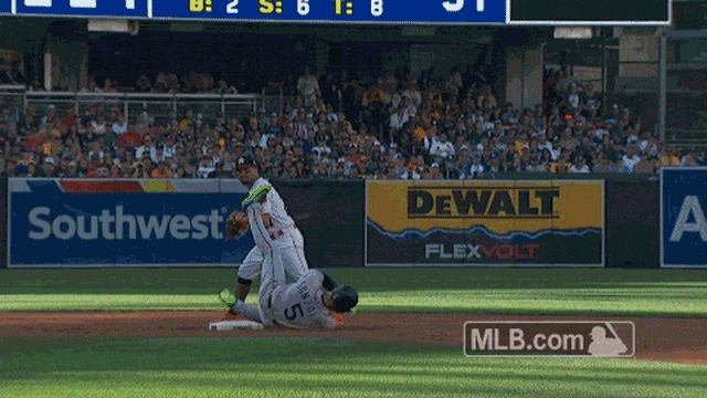 CarGo & Altuve joke at 2B