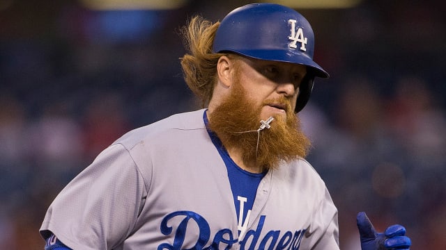 Dodgers' Justin Turner out with virus