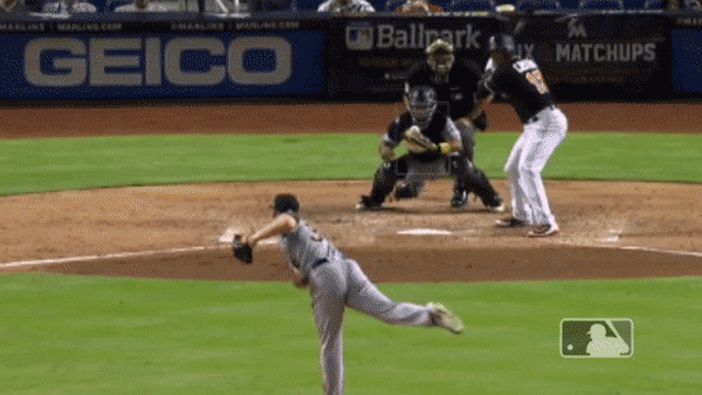 Marlins score three runs on sac fly