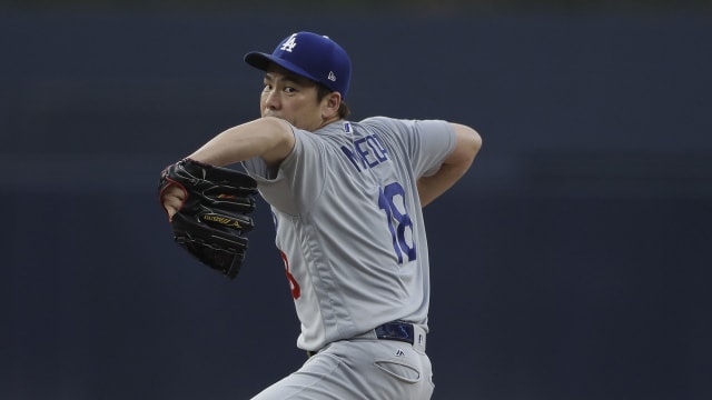 Kenta Maeda strikes out 9 Padres in win