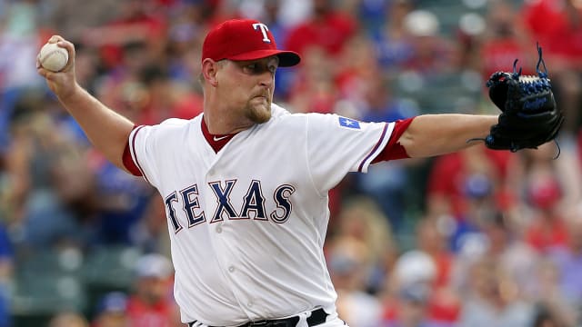 Rangers' Colby Lewis on having his own personal race track in his