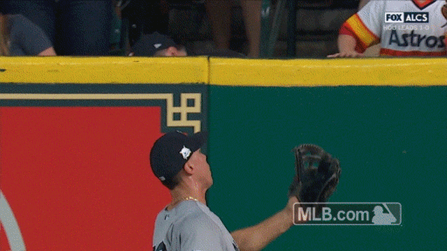 Kid catches Carlos Correa HR