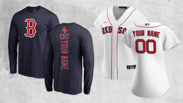custom name boston red sox baseball shirt - the best selling