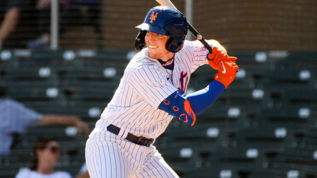 Mets' Baty dishes on Big Apple, versatility and expectations in '22