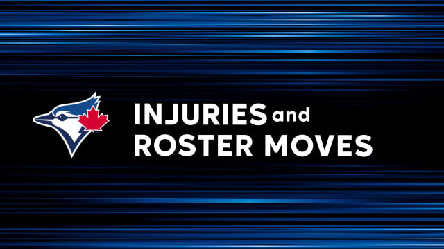 Blue Jays injuries and roster moves