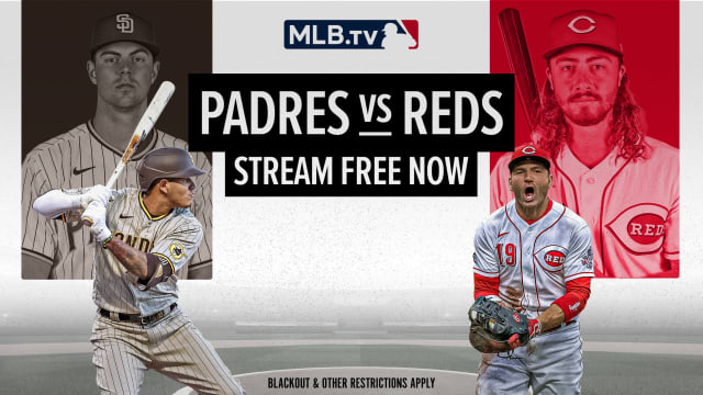 Watch free: Padres face off with Reds