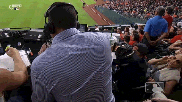 A-Rod steals J. Lo's ice cream in the middle of the broadcast