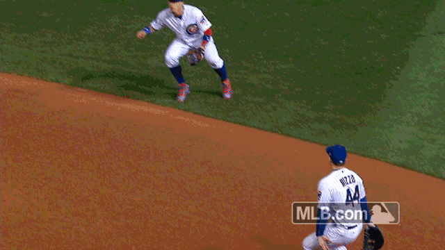 Javy Baez double play