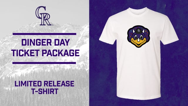 rockies dinger shirt