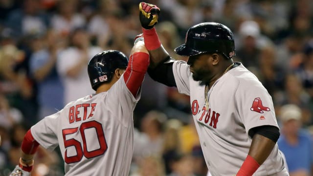 Red Sox rely on Mike Napoli's bat in ALCS 