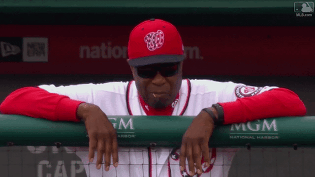 Storyteller, toothpick chewer, and CHAMPION: Dusty Baker FINALLY