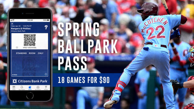 Phillies Spring Ballpark Pass | Philadelphia Phillies