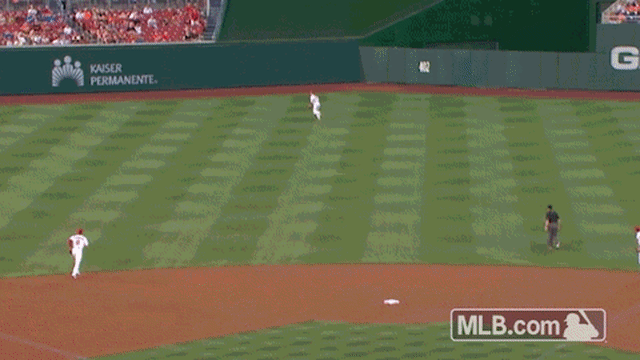 Turner robs Jones with running catch