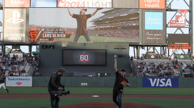 SFGiants on X: It's @Metallica Day at @ATTParkSF! WATCH:   #FadeToBlack #SFGiants  / X