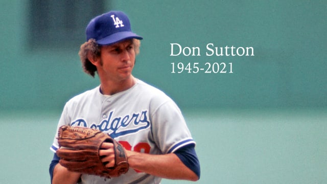 2021 Los Angeles Dodgers Memorial Tommy Lasorda & Don Sutton