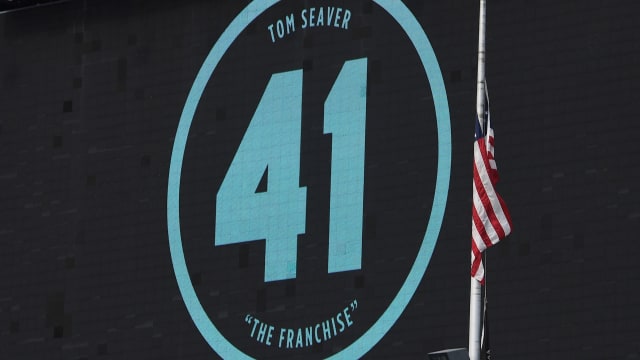 New York Mets Tom Seaver #41 Memorial Patch