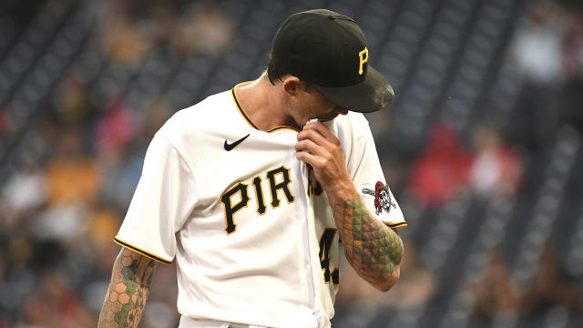 Performing Tuesday's national anthem at PNC Park was none other than  Pirates pitcher Steven Brault