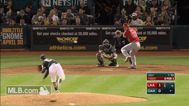 Mike Trout Home Run