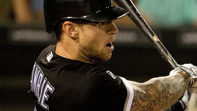 Brett Lawrie: Novelty mouthguard, beast within, or both? 