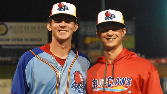 No. 1 and No. 2 prospects complete one-two punch for BlueClaws