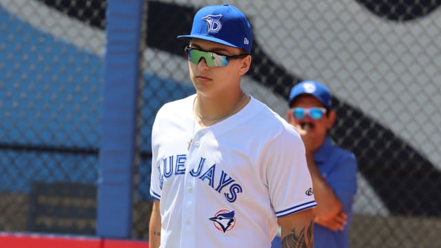 Blue Jays' top pitching prospect K's 9 over 5 perfect innings