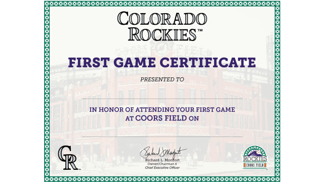 First of 2 in the Lone Star State ⭐️ - Colorado Rockies