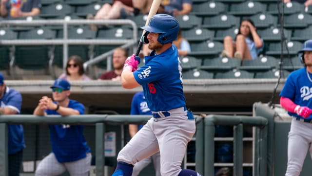 Dodgers' Busch homers in Triple-A debut