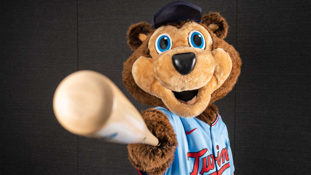 Minnesota Twins MLB mascot T.C. Bear Pillow Pet (New with Tags)