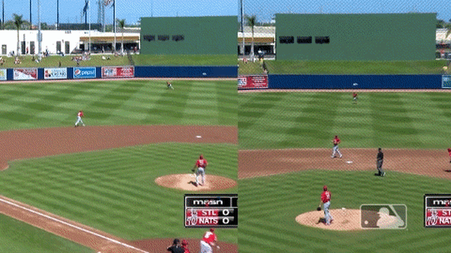 Harrison Bader side-by-side