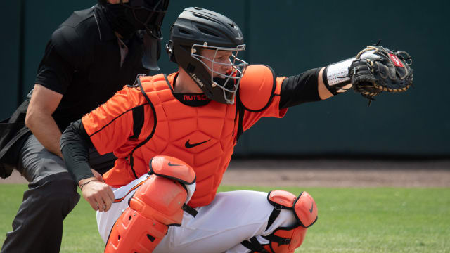 Adley, O's top prospects ready at minicamp