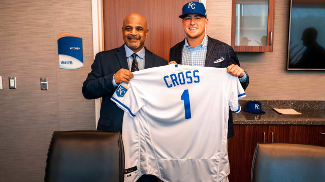 'A dream come true': Royals ink first-rounder Cross