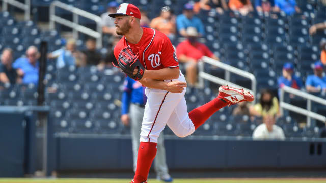Tanner Rainey, Nationals bullpen tuning up in Spring Training