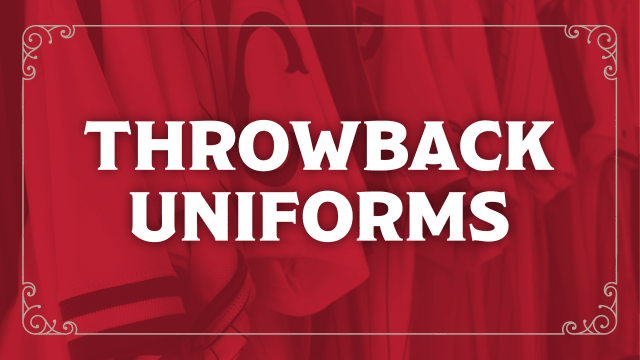 Cincinnati Reds 150 Throwback Uniforms – 1961 Edition