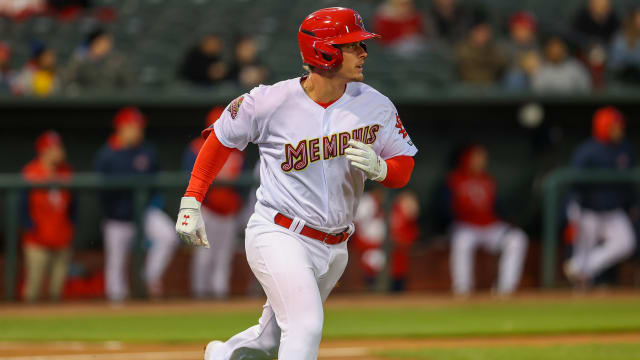 Cards' Gorman goes deep for 7th time in 7 games