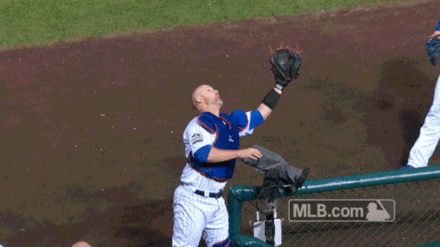 Foul ball bobble and catch