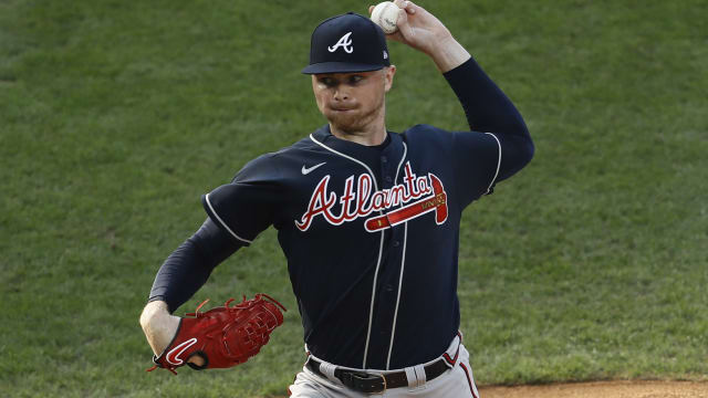 Dodgers' Taylor breaks up no-hitter by Braves' Newcomb with 2 outs in 9th  inning - ABC7 Los Angeles