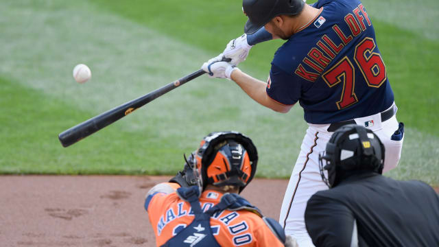 With first MLB hit, Kirilloff stands alone