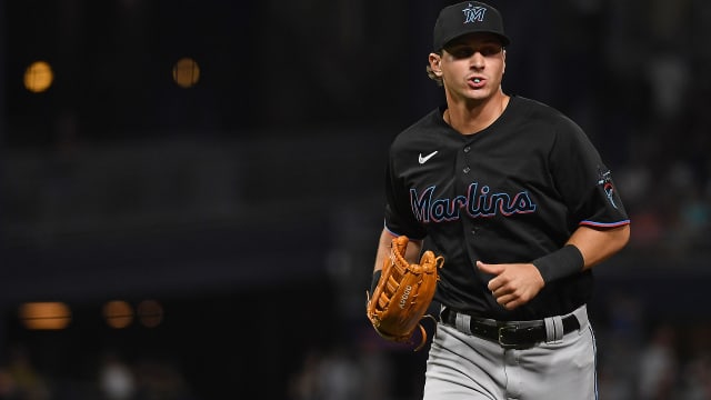 'I'm here': Marlins No. 4 prospect Bleday debuts in home state