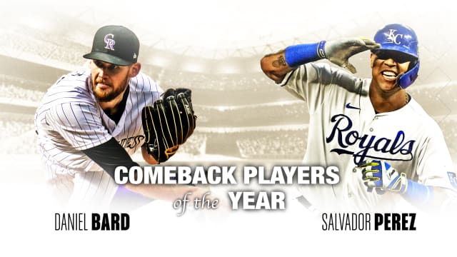 Salvador Perez wins 2020 American League Comeback Player of the Year